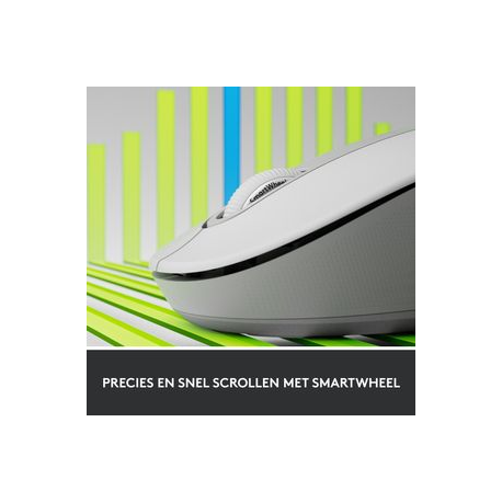 Logitech Signature M650 for Business - Mouse - wireless - Bluetooth, 2.4 GHz - Logitech Logi Bolt USB receiver - off-white - 1