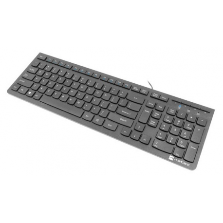 Natec Discus 2 - Keyboard - USB - QWERTY - US - black - 1
