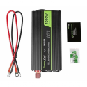 Green Cell - DC to AC power inverter - 12 V - 1000 Watt - black