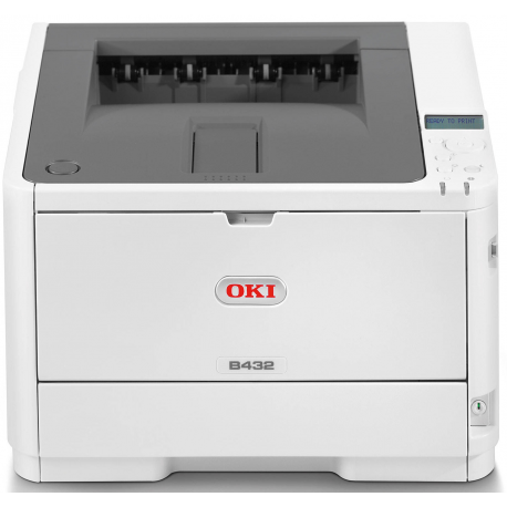 OKI B432dn - Printer - B / W - Duplex - LED - A4 / Legal - 1200 x 1200 dpi - up to 40 ppm - capacity: 350 sheets - USB 2.0, Gigabit LAN - 1