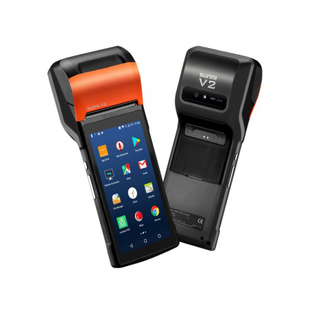 SUNMI, V2s PLUS, 2D, USB-C, BT, Wi-Fi, 4G, NFC, GPS, Android - 0