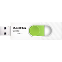 ADATA UV320 - USB flash drive - 128 GB - USB 3.1 - white/green