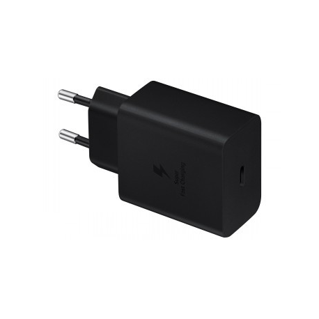 Samsung EP-T4510 - Power adapter - 45 Watt - 3 A - PD 3.0, SFC 2.0 (USB-C) - on cable: USB-C - black - 0