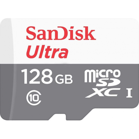 SanDisk Ultra - Flash memory card - 128 GB - Class 10 - microSDXC UHS-I - 0