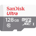 SanDisk Ultra - Flash memory card - 128 GB - Class 10 - microSDXC UHS-I