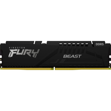 Kingston FURY Beast - DDR5 - module - 32 GB - DIMM 288-pin - 5600 MHz / PC5-44800 - CL40 - 1.25 V - unbuffered - on-die ECC - 0