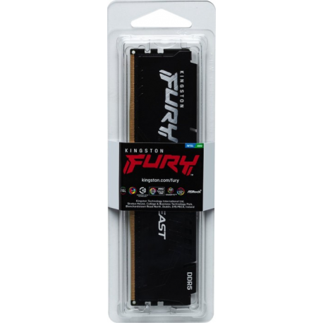 Kingston FURY Beast - DDR5 - module - 32 GB - DIMM 288-pin - 5600 MHz / PC5-44800 - CL40 - 1.25 V - unbuffered - on-die ECC - 4