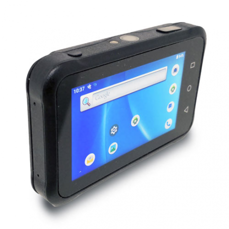 Unitech WD200 - Data collection terminal - rugged - Android 10 - 32 GB - 3.1" colour TFT (800 x 480) - rear camera - barcode reader - (2D imager) - USB host - Wi-Fi 5, NFC, Bluetooth - 0
