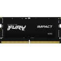 Kingston FURY Impact - DDR5 - module - 16 GB - SO-DIMM 262-pin - 4800 MHz / PC5-38400 - CL38 - 1.1 V - unbuffered - on-die ECC