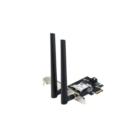 ASUS PCE-AX1800 - Network adapter - PCIe - 802.11a, 802.11b/g/n, 802.11ax (Wi-Fi 6), Bluetooth 5.2 - 1