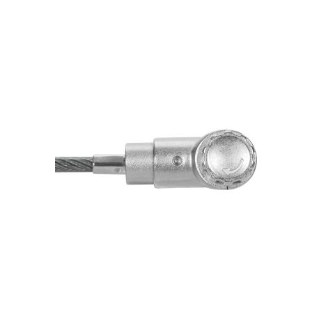 Targus DEFCON Ultimate - Security cable lock - universal keyed, with adaptable lock head - silver - 2 m (pack of 25) - 4
