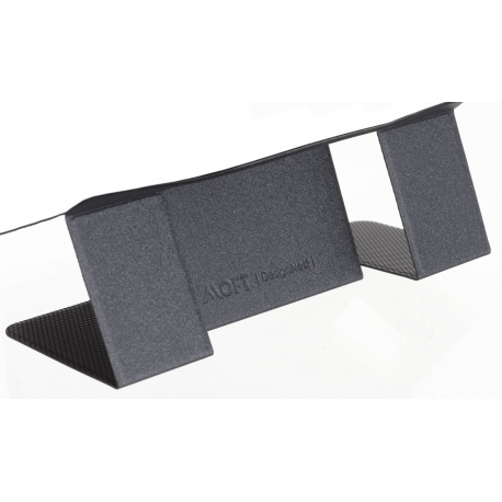 StarTech.com Laptop Stand for Desk, 5kg / 11lb, Aluminum, Silver, Ergonomic (LAPTOP-STAND-SILVER) - Notebook stand - 13" - 17" - silver - 1