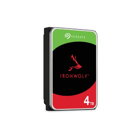 Seagate IronWolf ST4000VN006 - Hard drive - 4 TB - internal - SATA 6Gb / s - 5400 rpm - buffer: 256 MB - with 3 years Seagate Rescue Data Recovery - 2