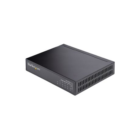 StarTech.com Unmanaged 2.5G Switch, 5 Port Gigabit Switch, 2.5GBASE-T Unmanaged Ethernet Switch, Network Switch, Desk / Wall Mount, Backwards Compatible w /  10 / 100 / 1000Mbps devices - 2.5 Gb Network Switch (DS52000) - Switch - unmanaged - 5 x 10 / 100 / 1000 / 2.5G - desktop, wall-mountable - DC power - 0