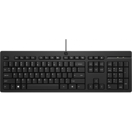 HP 125 - Keyboard - USB - Russian - for HP 295 G8; Chromebook 11MK G9; Chromebook x360; EliteDesk 80X G8 - 0