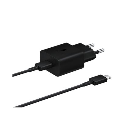 Samsung EP-T1510 - Power adapter - 15 Watt - 2 A - PD (USB-C) - black - 3