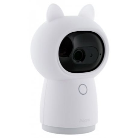Aqara Camera Hub G3 - Network surveillance camera - pan / tilt - indoor - colour - 2304 x 1296 - 2K - audio - wireless - Wi-Fi - Zigbee 3.0 - H.264 - DC 5 V - 0