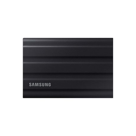 Samsung T7 Shield MU-PE1T0S - Solid state drive - encrypted - 1 TB - external (portable) - USB 3.2 Gen 2 (USB-C connector) - 256-bit AES - black - 0