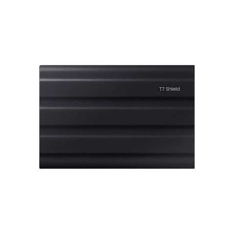 Samsung T7 Shield MU-PE2T0S - Solid state drive - encrypted - 2 TB - external (portable) - USB 3.2 Gen 2 (USB-C connector) - 256-bit AES - black - 3