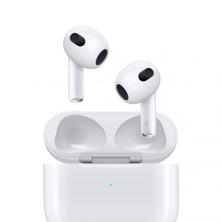 Apple AirPods - 3rd Generation - true wireless earphones with mic - ear-bud - Bluetooth - for iPad / iPhone / iPod / TV / Watch - 9