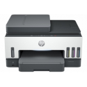 HP Smart Tank 790 All-in-One - Multifunction printer - colour - ink-jet - refillable - Letter A (216 x 279 mm) / A4 (210 x 297 mm) (original) - A4 / Legal (media) - up to 13 ppm (copying) - up to 15 ppm (printing) - up to 22 ipm (printing) - 250 sheets - 33.6 Kbps - USB 2.0, LAN, USB 2.0 host, Wi-Fi(ac), Bluetooth