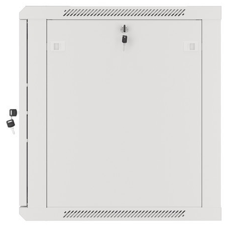Lanberg - Rack cabinet - wall mountable - grey, RAL 7035 - 12U - 19" - 4