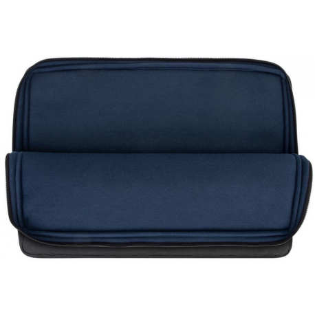 Riva Case Suzuka 7707 - Notebook sleeve - eco - 17.3" - black - 5