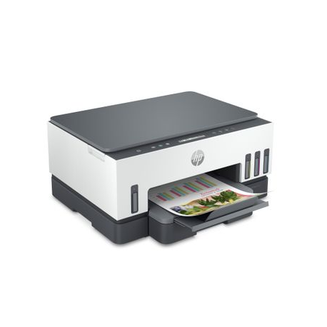 HP Smart Tank 7005 All-in-One - Multifunction printer - colour - ink-jet - refillable - Letter A (216 x 279 mm) / A4 (210 x 297 mm) (original) - A4 / Legal (media) - up to 15 ppm (printing) - 250 sheets - USB 2.0, Wi-Fi(ac), Bluetooth - 3
