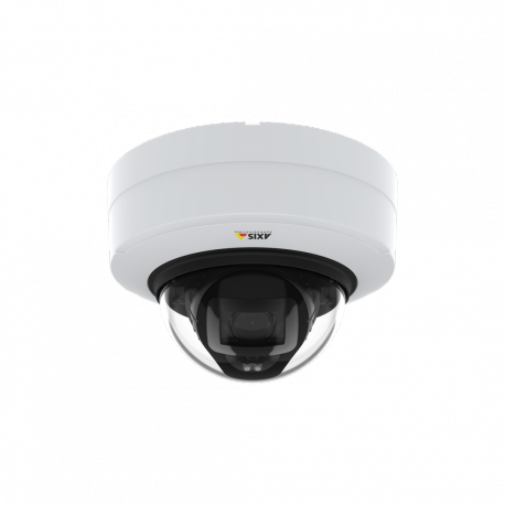AXIS P3248-LV - Network surveillance camera - dome - colour (Day&Night) - 3840 x 2160 - 4K - auto iris - vari-focal - audio - GbE - MJPEG, H.264, HEVC, H.265, MPEG-4 AVC - DC 12 V  /  PoE Plus - 1
