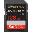SanDisk Extreme Pro - Flash memory card - 128 GB - Video Class V30 / UHS-I U3 / Class10 - SDXC UHS-I