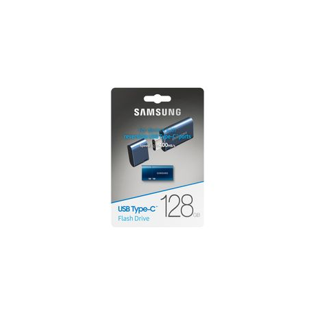 Samsung MUF-128DA - USB flash drive - 128 GB - USB-C 3.2 Gen 1 - blue - 8