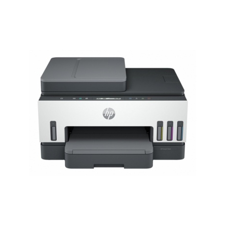 HP Smart Tank 750 All-in-One - Multifunction printer - colour - ink-jet - refillable - Letter A (216 x 279 mm) / A4 (210 x 297 mm) (original) - A4 / Legal (media) - up to 13 ppm (copying) - up to 15 ppm (printing) - 250 sheets - USB 2.0, LAN, Wi-Fi(n), Bluetooth - 0
