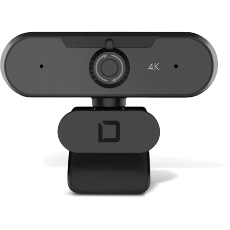 DICOTA Webcam PRO Plus 4K - Webcam - colour - 3840 x 2160 - 2160p - audio - USB 2.0 - 1