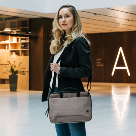 DICOTA Eco Motion - Notebook carrying case - 12" - 13.3" - light grey - 7