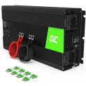 Green Cell - DC to AC power inverter - DC 24 V - 4000 Watt - output connectors: 2 - black