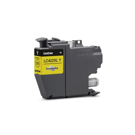 Brother LC422XLY - High Yield - yellow - original - ink cartridge - for Brother MFC-J5340DW, MFC-J5740DW, MFC-J6540DW, MFC-J6940DW - 1