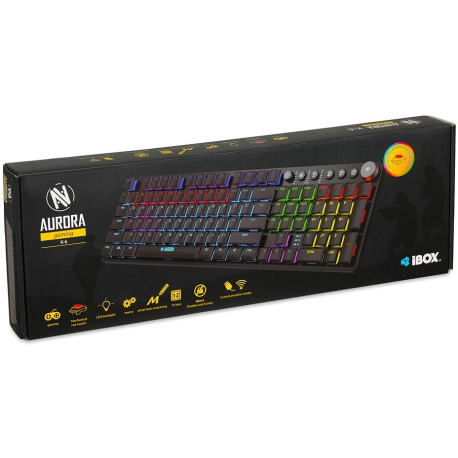 IBOX Aurora K-6 LED wired/wireless Mechanical keyboard - 7