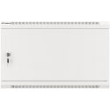 Lanberg WF01-6606-00S - Rack cabinet - wall mountable - grey, RAL 7035 - 6U - 19"