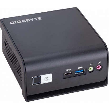 Gigabyte BRIX GB-BMCE-5105 (rev. 1.0) - Barebone - ultra compact mini PC - 1 x Celeron N5105 / 2 GHz - RAM 0 GB - UHD Graphics 605 - GigE - WLAN: 802.11a/b/g/n/ac, Bluetooth 4.2 - 0