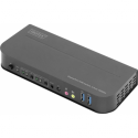 DIGITUS DS-12850 - KVM  /  audio  /  USB switch - 2 x KVM  /  audio  /  USB - 1 local user - desktop