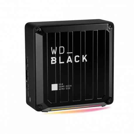 WD_BLACK D50 Game Dock WDBA3U0010BBK - Docking station - Thunderbolt 3 - DP, Thunderbolt - HDD 1 TB - GigE - EMEA - 10