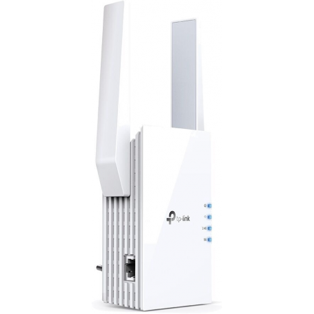 TP-Link RE605X - Wi-Fi range extender - GigE - Wi-Fi 6 - 2.4 GHz, 5 GHz - in wall - 2