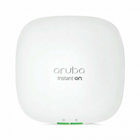 HPE Aruba Instant ON AP22 - Radio access point - Bluetooth, Wi-Fi 6 - 2.4 GHz, 5 GHz - DC power - wall / ceiling mountable - 0