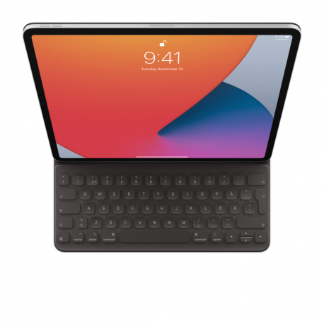 Apple Smart - Keyboard and folio case - Apple Smart connector - Swedish - for 12.9-inch iPad Pro (3rd generation, 4th generation, 5th generation) - 5