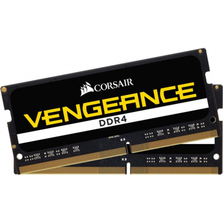 CORSAIR Vengeance - DDR4 - kit - 16 GB: 2 x 8 GB - SO-DIMM 260-pin - 2933 MHz  /  PC4-23400 - CL19 - 1.2 V - unbuffered - non-ECC - 3