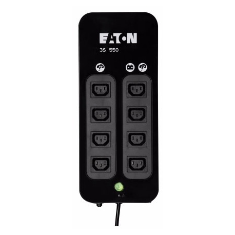 Eaton 3S 550 - UPS - AC 220-240 V - 330 Watt - 550 VA - 1-phase - USB - output connectors: 8 - 1