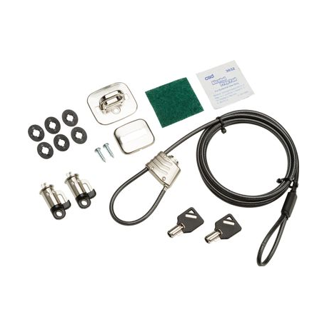 HP Business PC Security Lock v3 Kit - System security kit - for HP 280 G3, 280 G4, 285 G3, 290 G1, 290 G2, 290 G3; Desktop Pro A 300 G3, Pro A G2; EliteDesk 705 G4 (micro tower, SFF), 705 G5 (SFF), 800 G4 (SFF, tower), 800 G5 (SFF, tower); ProDesk 400 G5 (micro tower, SFF), 400 G6 (micro tower, SFF), 600 G4 (micro tower, SFF), 600 G5 (micro tower, SFF) - 2