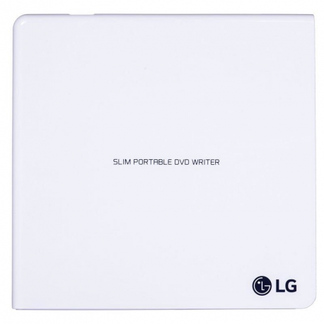 LG GP57EW40 - Disk drive - DVD±RW (±R DL) / DVD-RAM - 8x / 8x / 5x - USB 2.0 - external - white - 2