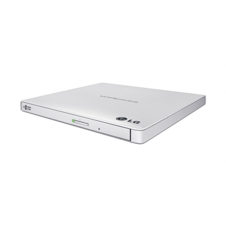 LG GP57EW40 - Disk drive - DVD±RW (±R DL) / DVD-RAM - 8x / 8x / 5x - USB 2.0 - external - white - 5