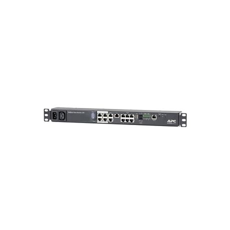 APC NetBotz Rack Monitor 250 - Environment monitoring device - 100Mb LAN - rack-mountable - for P / N: AR106SH4, AR106SH6, AR109SH4, AR109SH6, AR112SH4, AR112SH6, AR3106, AR3106SP - 4